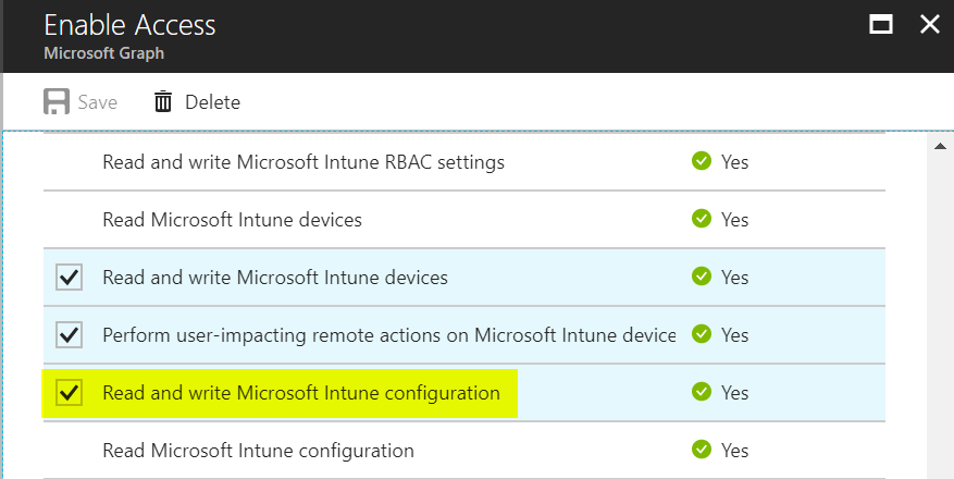 IntuneNativeAppPermission
