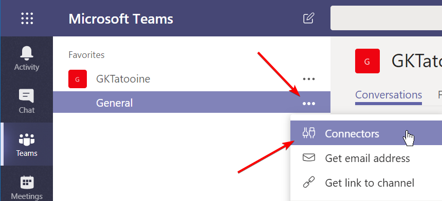 TeamsConnectors