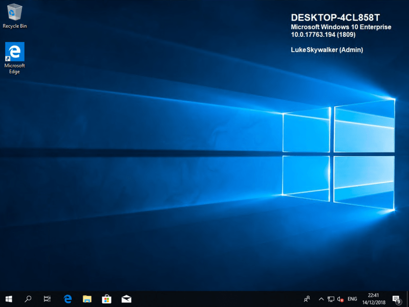 BGInfo Desktop Windows Device and Session Details