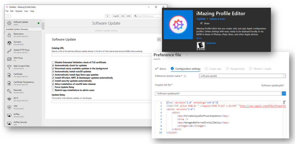 iMazing Profile Editor and custom profile