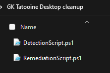 Intune ProactiveRemediation scripts aka HealthScripts PowerShell files