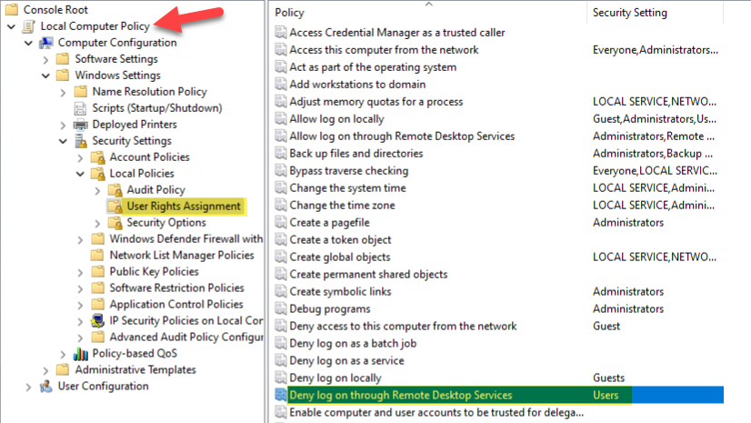SyncML Viewer with complex SyncML Request local GPO setting result