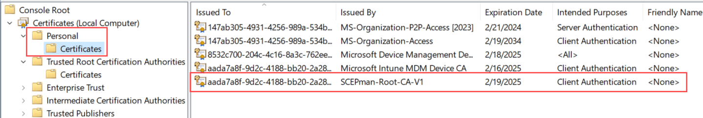 How to configure certificate-based WiFi with Intune – Modern IT – Cloud ...